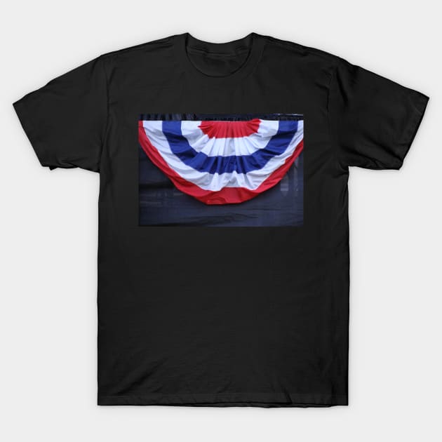 American Patriotic Banner T-Shirt by Ckauzmann